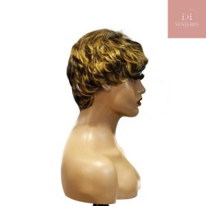 center wig machine made wig remy hair h030