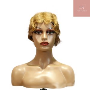 center wig machine made #27 wig remy hair h001