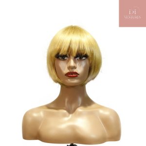 center wig machine made #27 wig remy hair h009