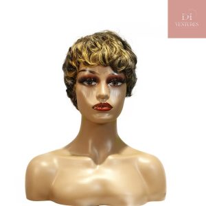 center wig machine made wig remy hair h030