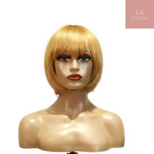 center wig machine made #30 wig remy hair h009
