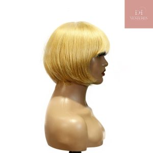 center wig machine made color wig remy hair