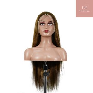 center wig 13x4 straight lace front wig m4&27 highlight remy hair 26 inch