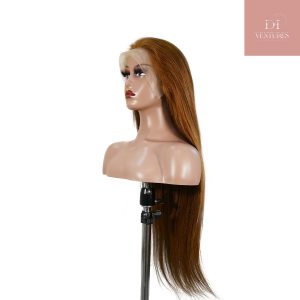 center wig 13x4 straight lace front wig 30 brown 26 inch remy hair