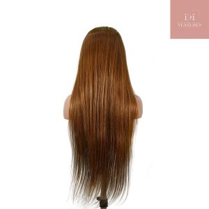 center wig 13x4 straight lace front wig 30 brown 26 inch remy hair