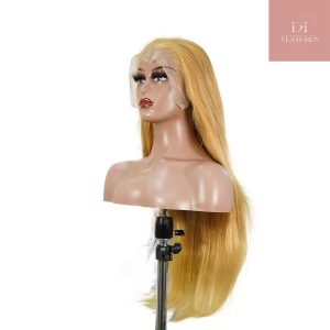 center wig 13x4 straight lace front wig 27 honey blonde remy hair