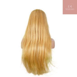 center wig 13x4 straight lace front wig 27 honey blonde remy hair