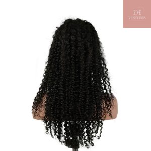 center wig 13x4 jerry curly lace front wig natural black remy hair